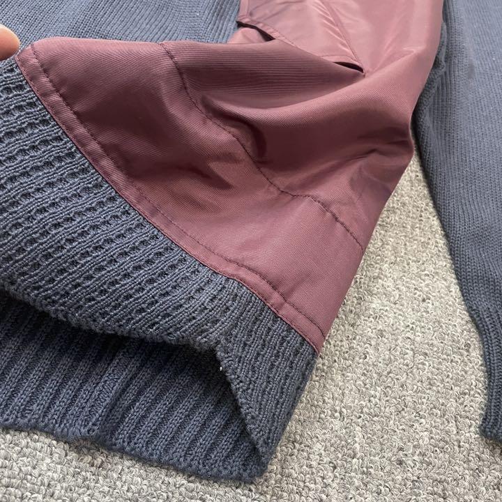 未使用新品　glamb ミリタリーリメイクニット