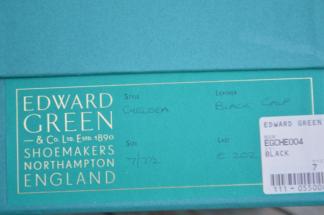 EDWARD　GREEN　CHELSEA　7E　202　ブラック
