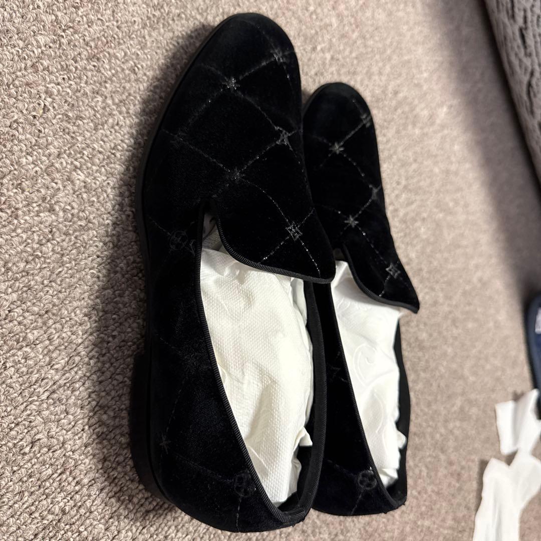 LOUIS VUITTON ルイヴィトン オートゥイユ ベロア LVロゴ25cm LOUIS VUITTON