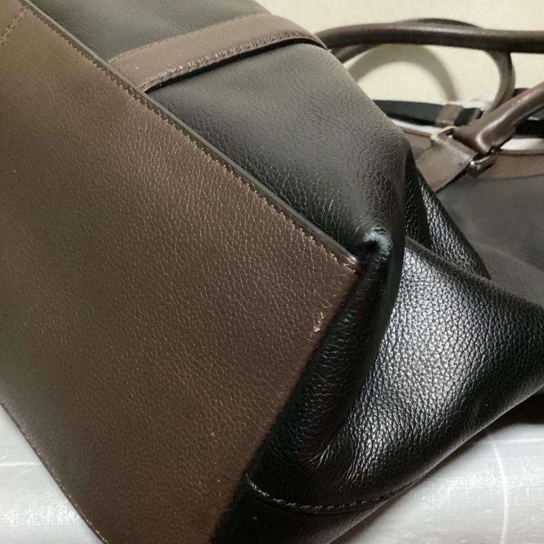 値下げ　COACH コーチ2WAY ショルダービジネスバック