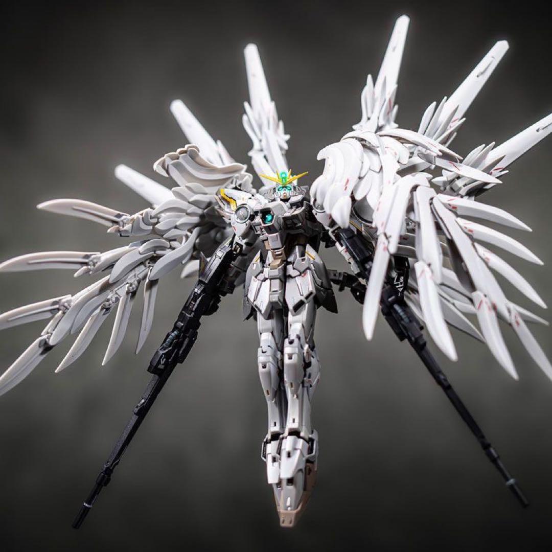 MG ウイングガンダムスノーホワイトプレリュード　ダイキャスト版　海外製プラモ
