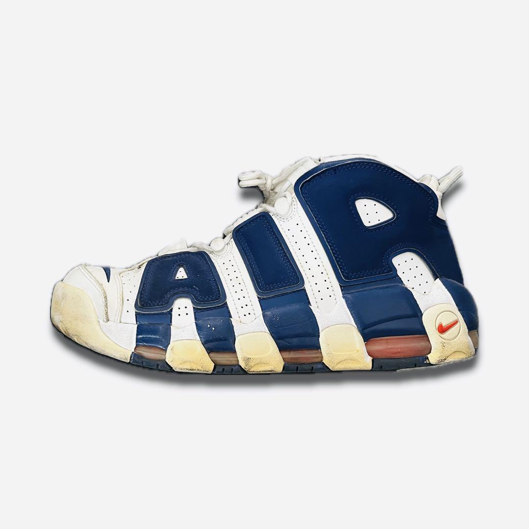 NIKE AIR MORE UPTEMPO ホワイト/ネイビー