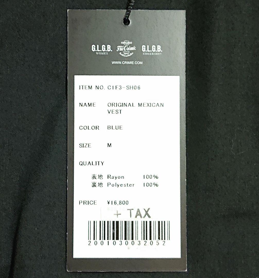 M 新品 THE CRIMIE ORIGINAL MEXICAN VEST