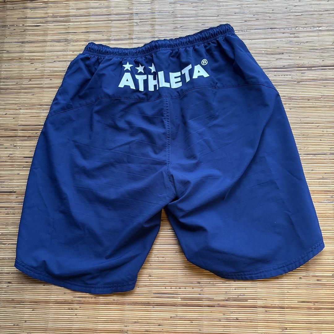 ATHLETA サッカー・フットサル ハーフパンツ 88 ネイビー - メルカリ