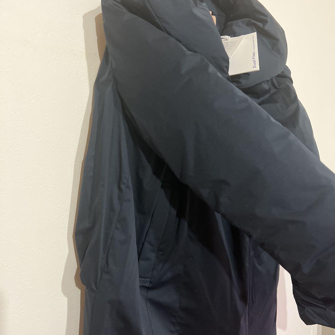 SALE大得価 最終値下げ 新品未使用 ネイビー 8Q2cE-m27348300755 装うロングダウンコート 爆買い即納