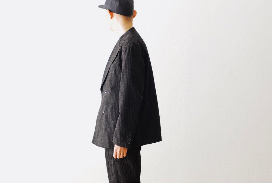 kaptain sunshine セットアップ シアサッカー 予約受付中】〈KAPTAIN SUNSHINE〉夏の主役はやっぱりシア
