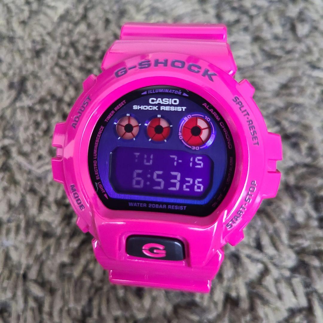 【美品】G-SHOCK DW-6900PL-4JF パープル　マゼンタ