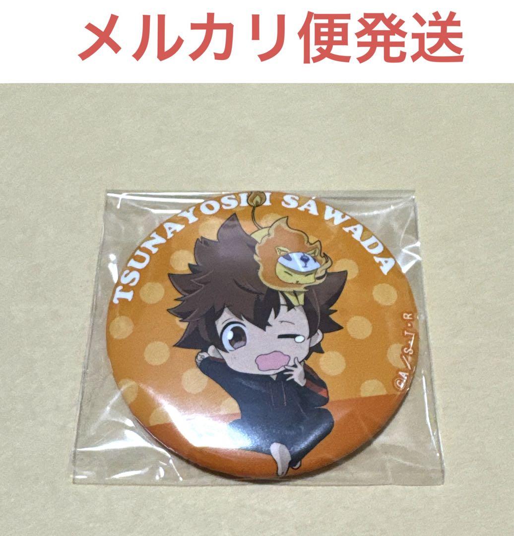 家庭教師ヒットマンreborn! 沢田綱吉 缶バッジセット 沢田綱吉 ツナ 家庭教師ヒットマンREBORN! 缶バッジ ナッツ