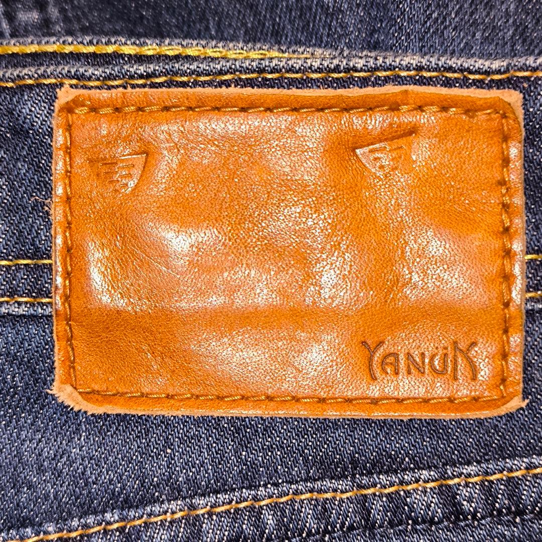 YANUK ヤヌーク MICHEL Ⅱ 濃紺 34 ゴールデンサイズ YANUK ヤヌーク MICHEL Ⅱ 濃紺 34 ゴールデンサイズ