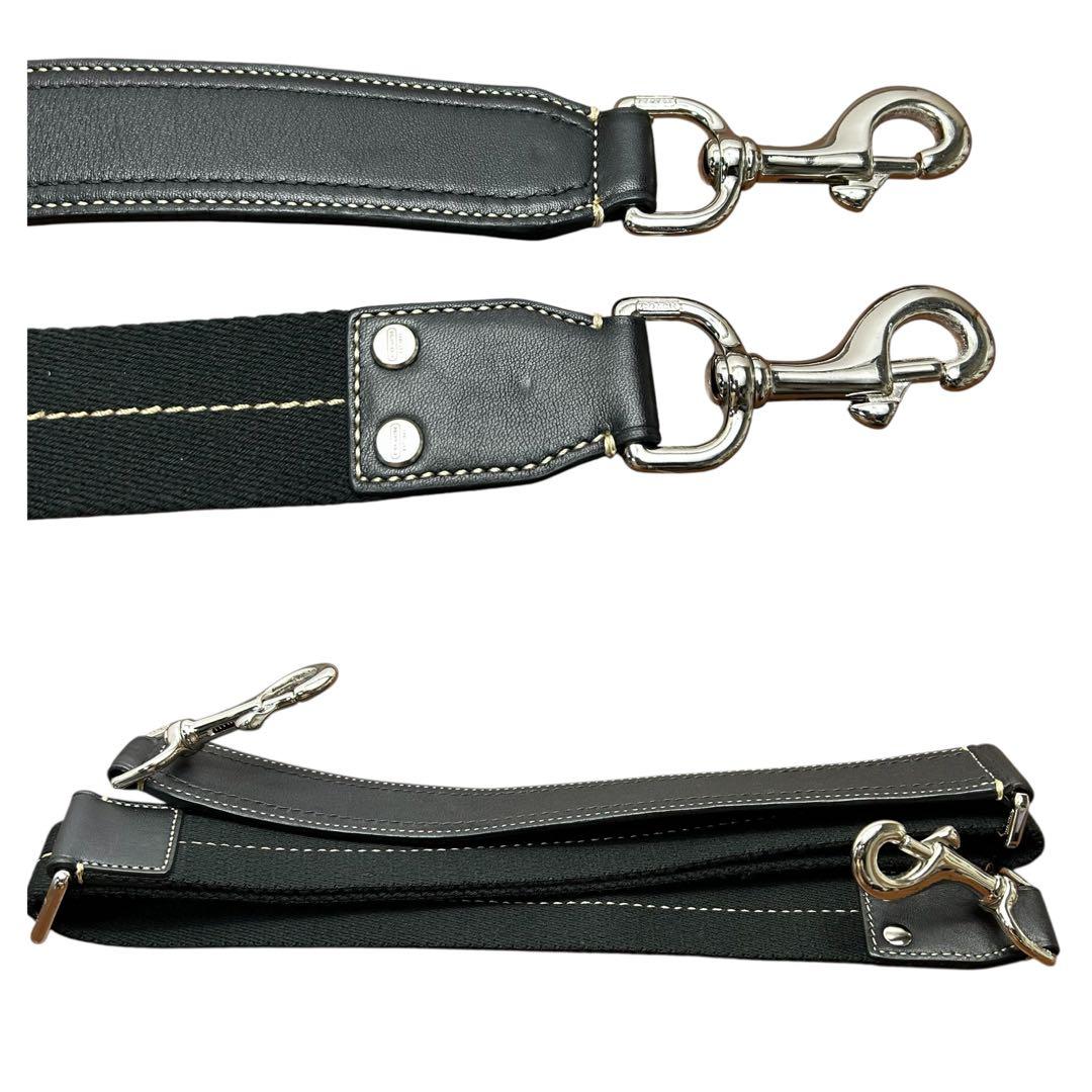 美品　COACH コーチ　ボストンバッグ　2way オールレザー　本革　ブラック