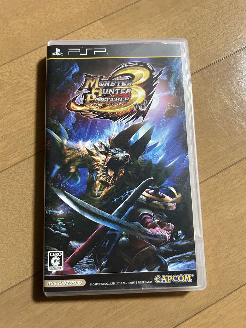 PSP本体 + モンスターハンター3（ポータブル）
