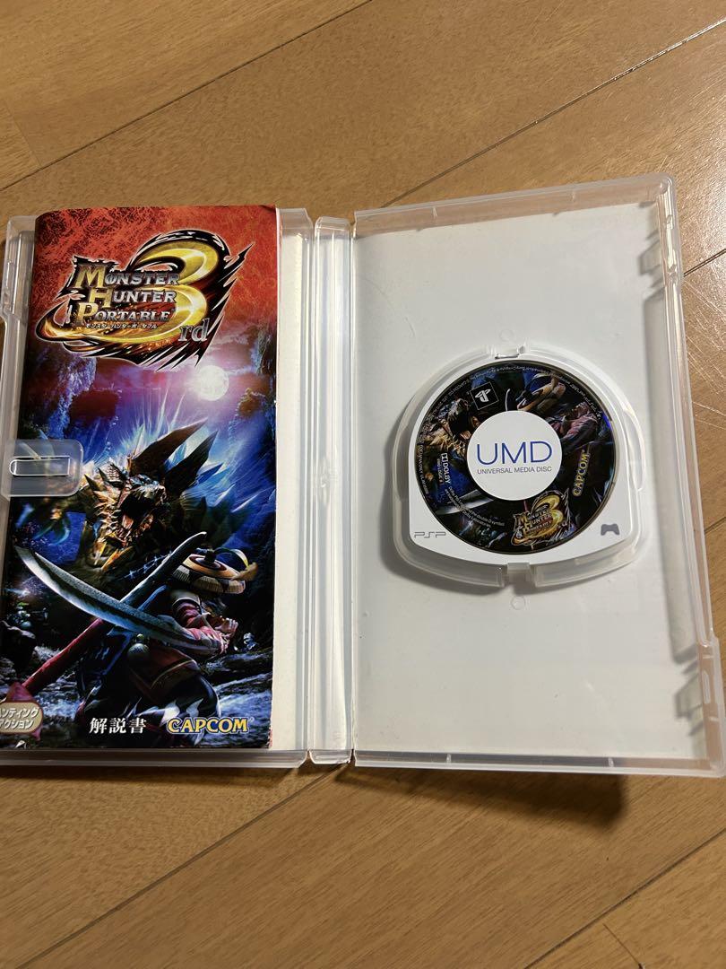 PSP本体 + モンスターハンター3（ポータブル）