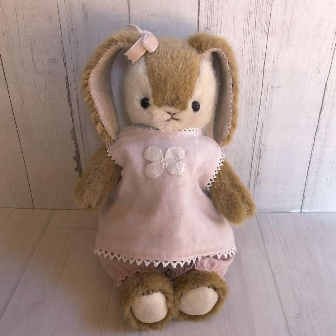 ハンドメイド　ホーランドロップちゃん　うさぎのぬいぐるみ