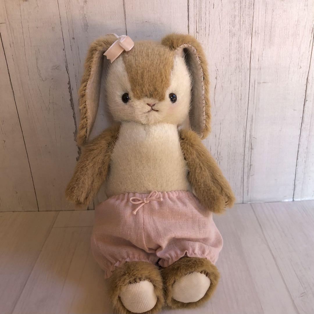 ハンドメイド　ホーランドロップちゃん　うさぎのぬいぐるみ