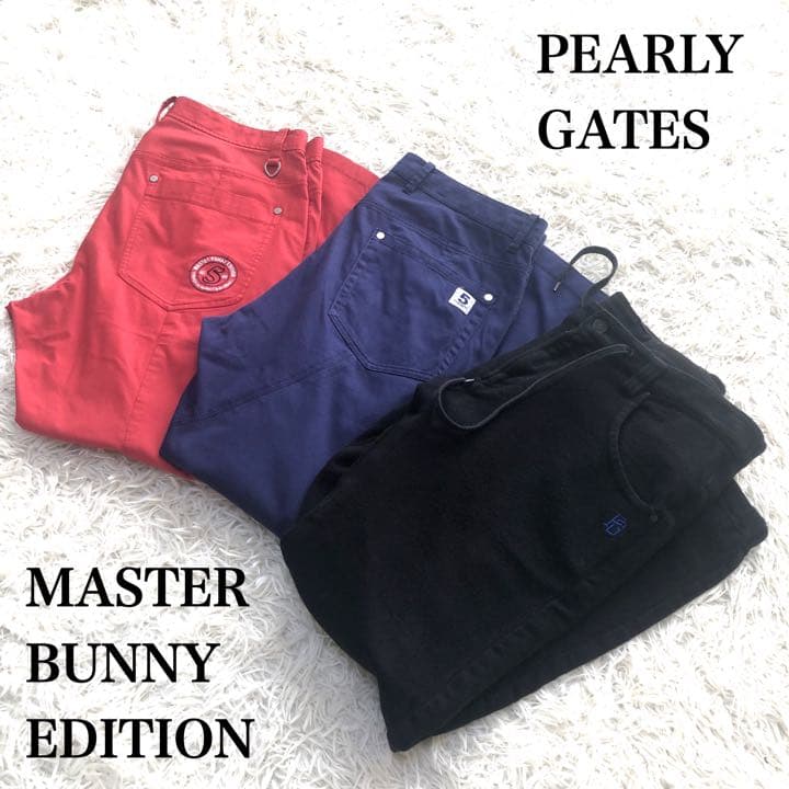 パーリーゲイツ マスターバニーエディション ゴルフパンツ 6サイズ-