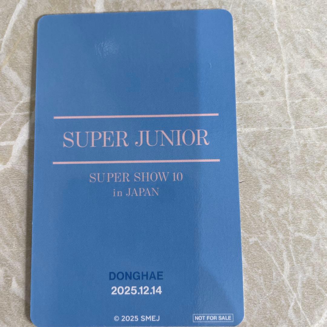 SUPER JUNIOR SS10 スパショ マニラ公演限定 トレカ ドンヘ SUPER JUNIOR ドンへ トレカ SS10 - メルカリ