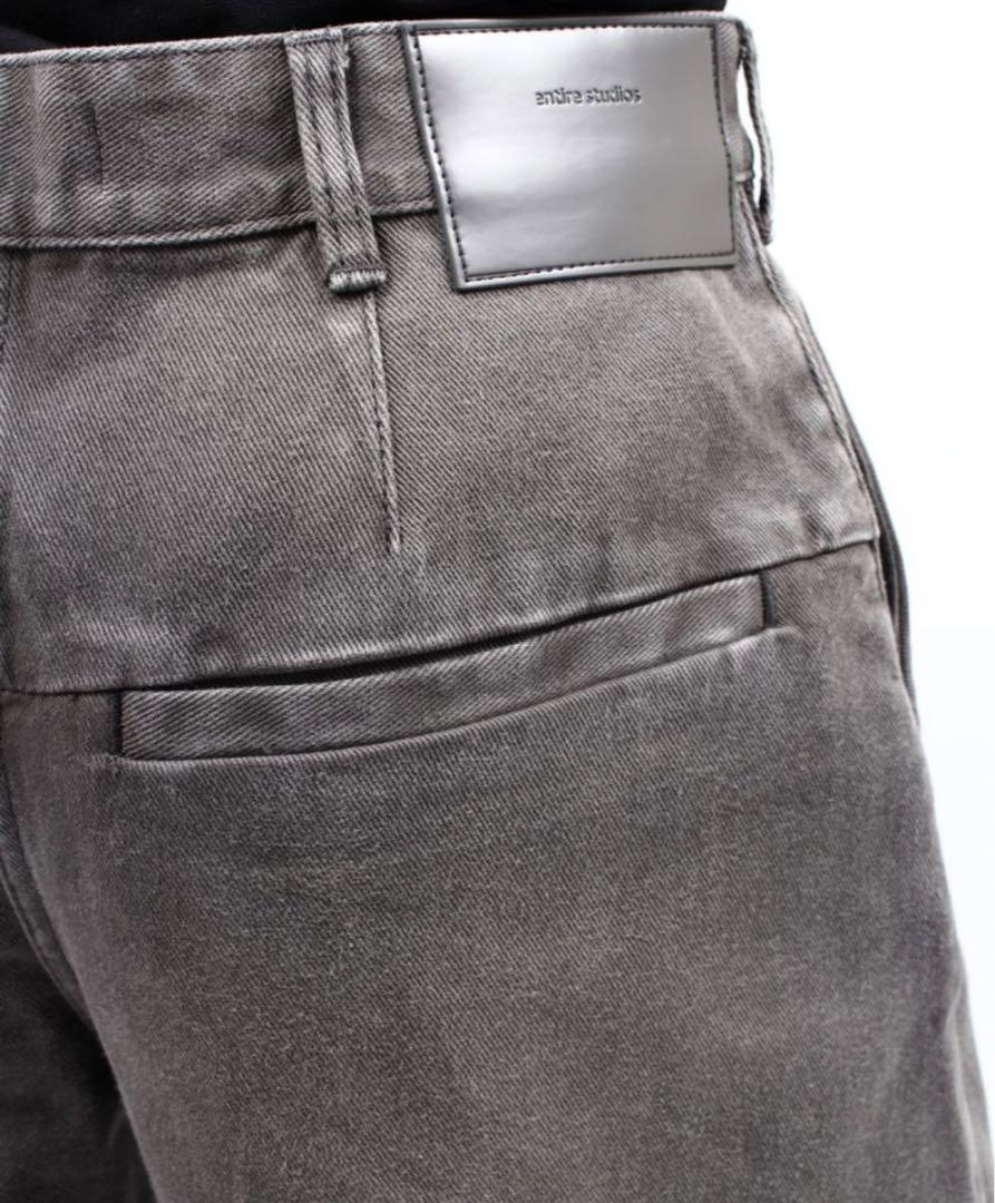 entire studios DEM JEANS グレーXL