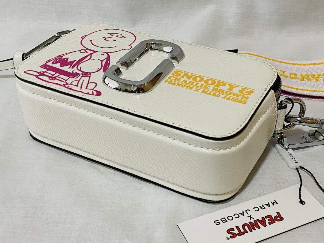 MARC JACOBS×スヌーピー スナップショット カメラバッグ チョーク