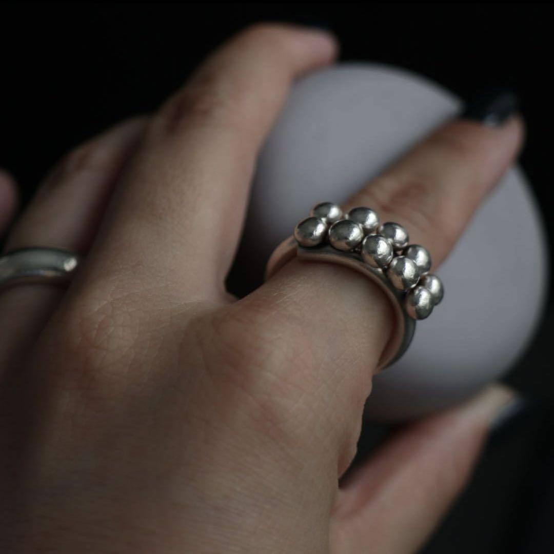 a-RI226] Karen Silver Ring カレン リング 11号 - アクセサリー