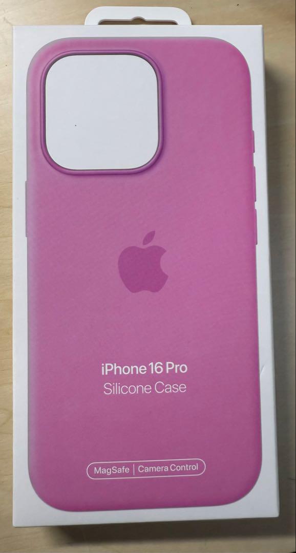 【Apple純正】iPhone 16 Pro シリコンケース ピンク