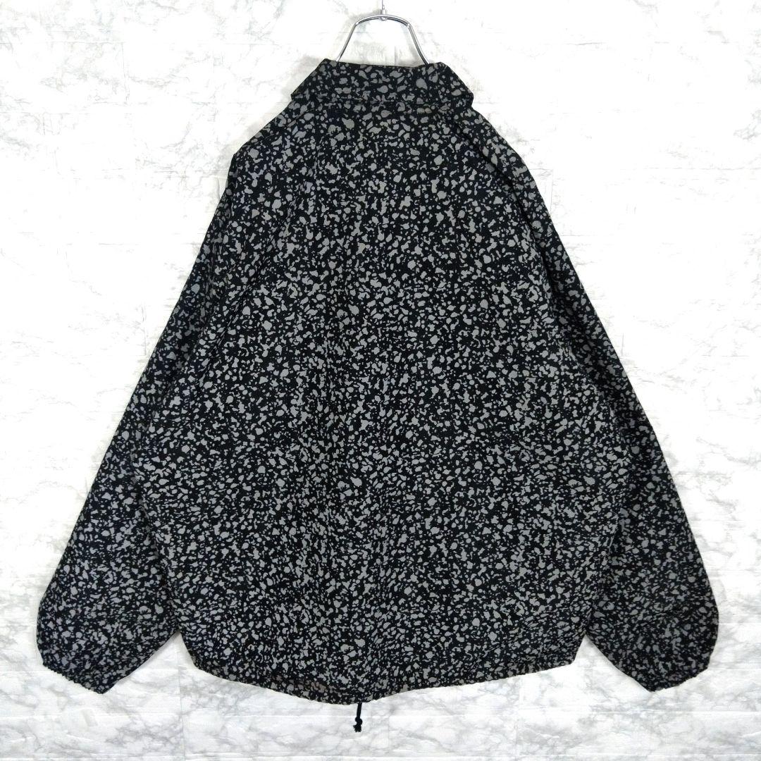 【BLACK EYE PATCH】ロゴ刺繍 リフレクターナイロンコーチジャケット 【BLACK EYE PATCH】ロゴ刺繍 リフレクターナイロンコーチジャケット