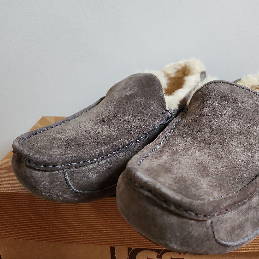 UGG レディース グレー スエード モカシン - メルカリ