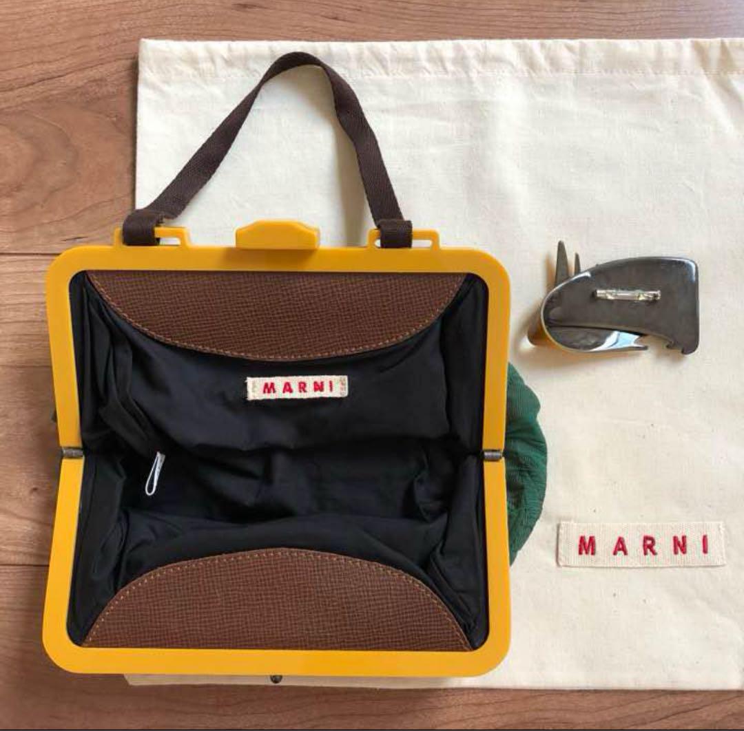 little　MARNI がま口クラッチ+intoca,vince他計６点 marni bag バッグ ポーチ がま口 クラッチ
