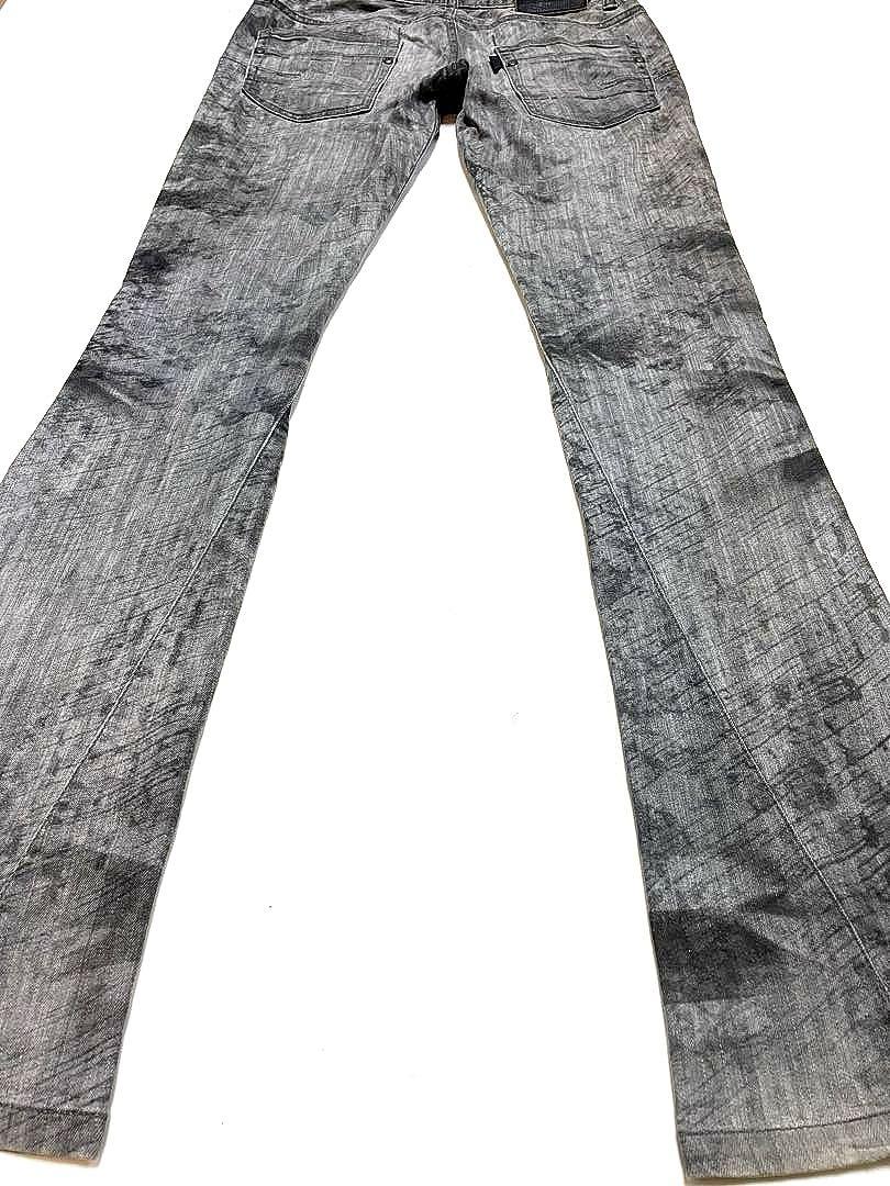 TORNADO MARTランダムシャドーレオパード シューカットストレッチパンツ 画像8