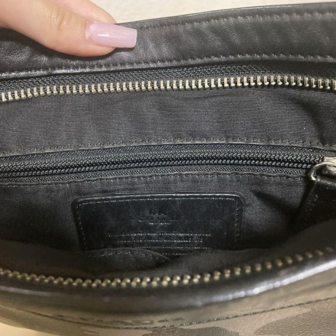 COACH】コーチ レザー 迷彩 カモフラージュ 2Way メンズ トート