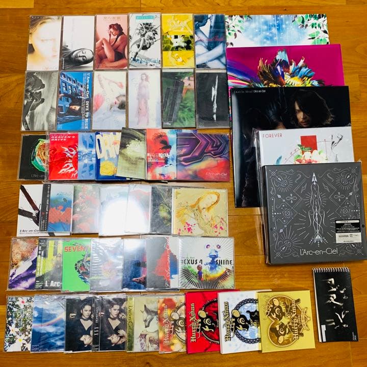 美品☆ L'Arc〜en〜Ciel アルバム 10枚 セット CD まとめて fkip.unmul