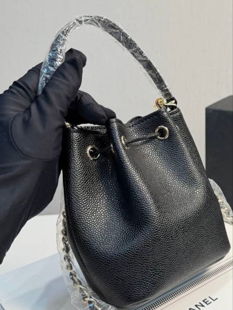 新品 巾着 ショルダーバッグ