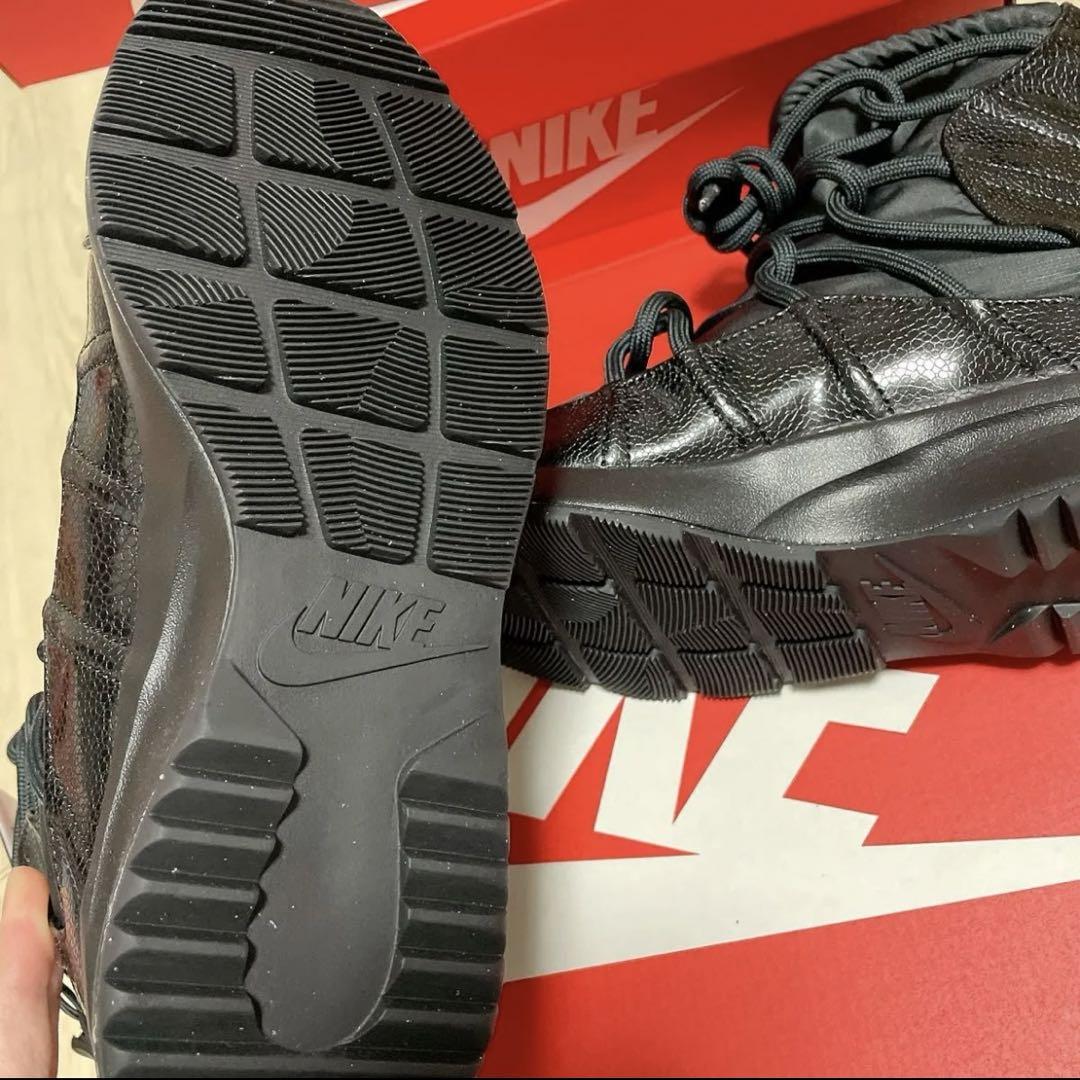 新品NIKEタンジュンハイライズ冬物ブーツ黒ウィメンズ25cm 靴