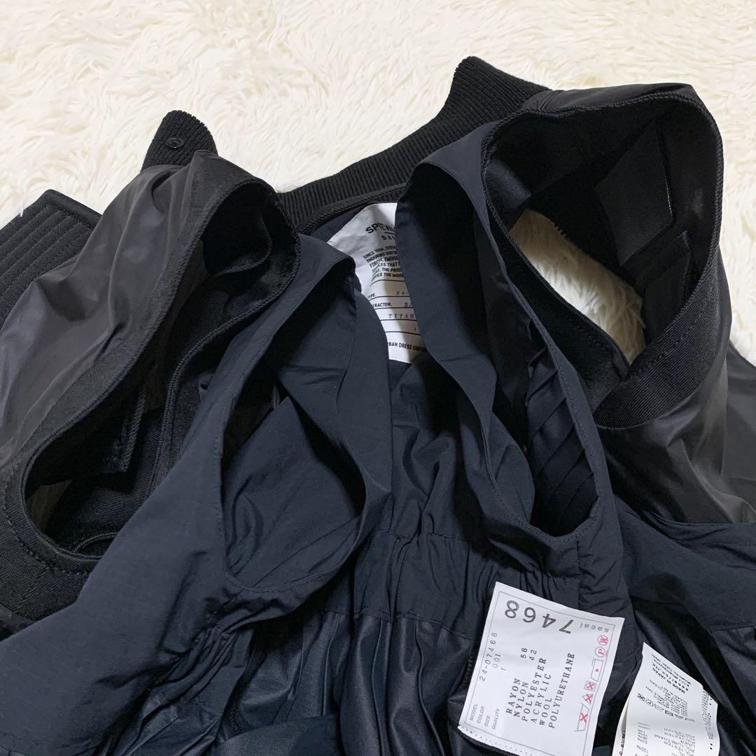 MoiMoi様専用】サカイ×スピワック ドレス ワンピース プリーツ