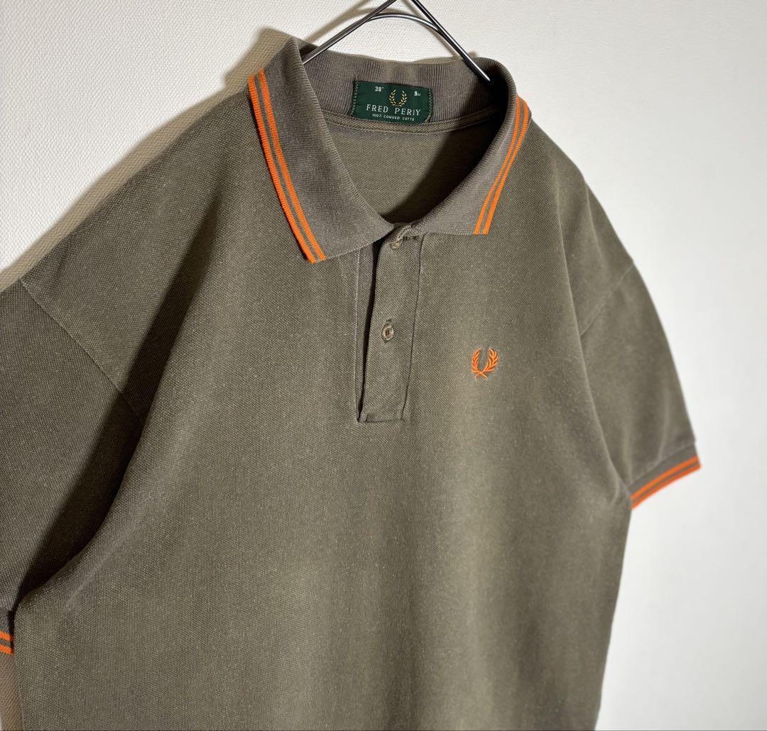 『FRED PERRY』　ポロシャツ　M1200  刺繍ロゴ　グレー　【M】 楽天市場】FRED PERRY フレッドペリー THE FRED PERRY SHIRT