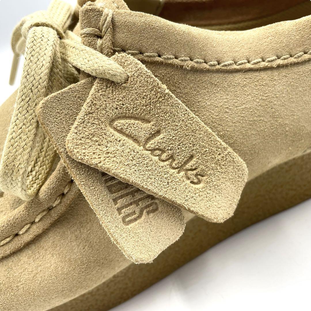 新品未使用!! Clarks クラークス ワラビー スエード ベージュ UK4