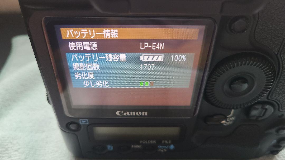 キヤノン CANON EOS 1Ds III Mark3 ボディ　美品