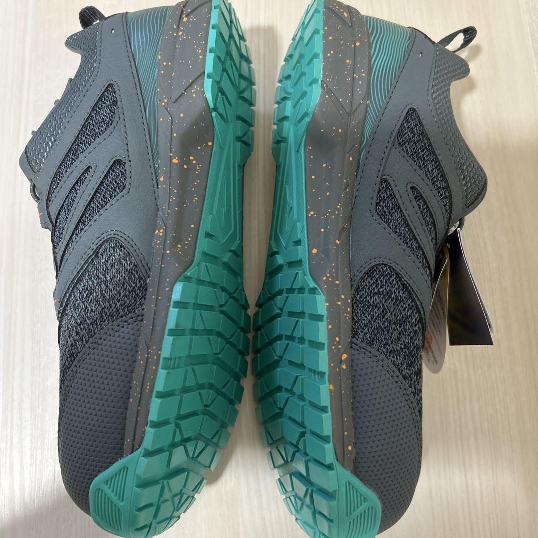 ⭐️新品未使用⭐️Mizuno 安全靴 グレー/オレンジ　25.5.cm