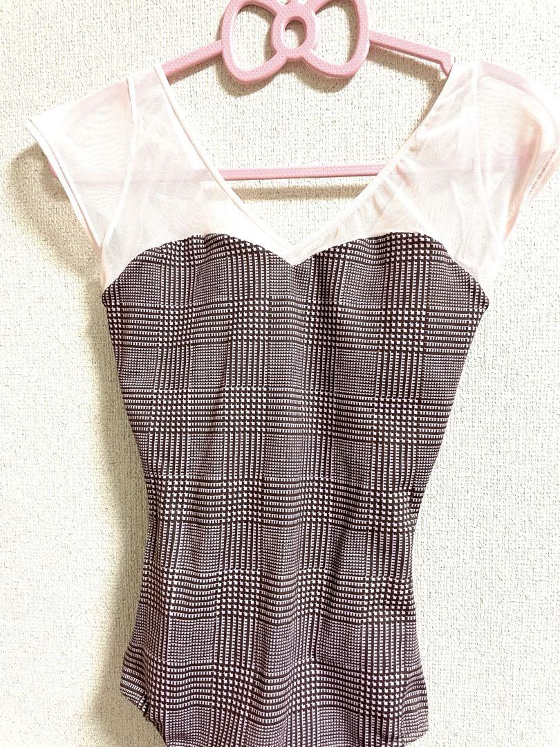 stina スティナ　glen check pink