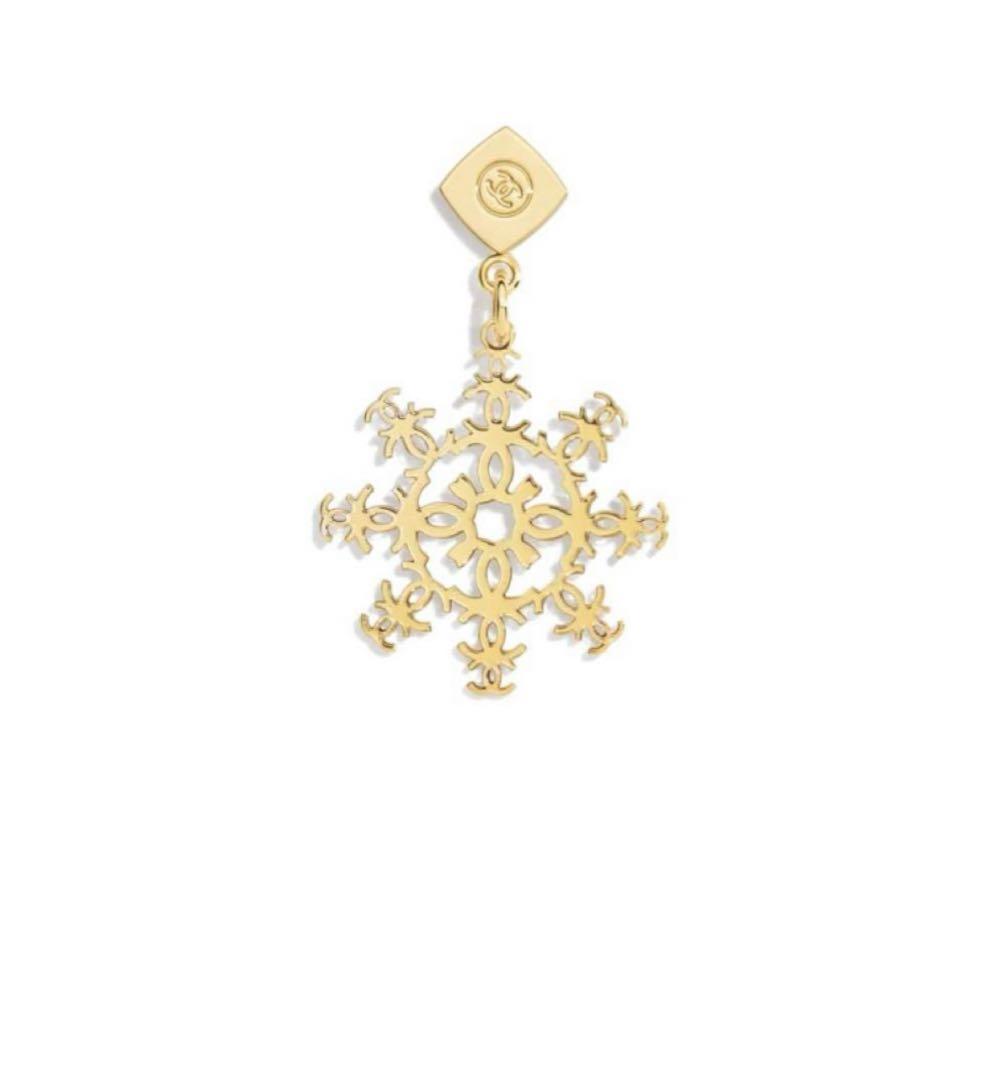 CHANEL シャネル ホリデー スノーフレーク チャーム 20個セット 2024年ホリデー限定チャーム スノーフレーク20個 チャーム シャネル
