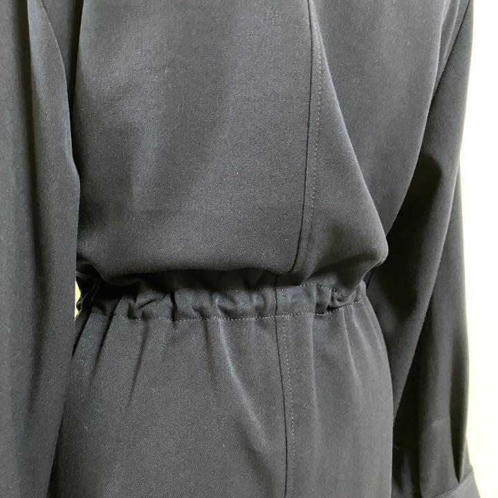 美品】nano BASE ネイビーノーカラーコート 薄手ロングコート - メルカリ 美品】nano BASE ネイビーノーカラーコート 薄手ロングコート - メルカリ