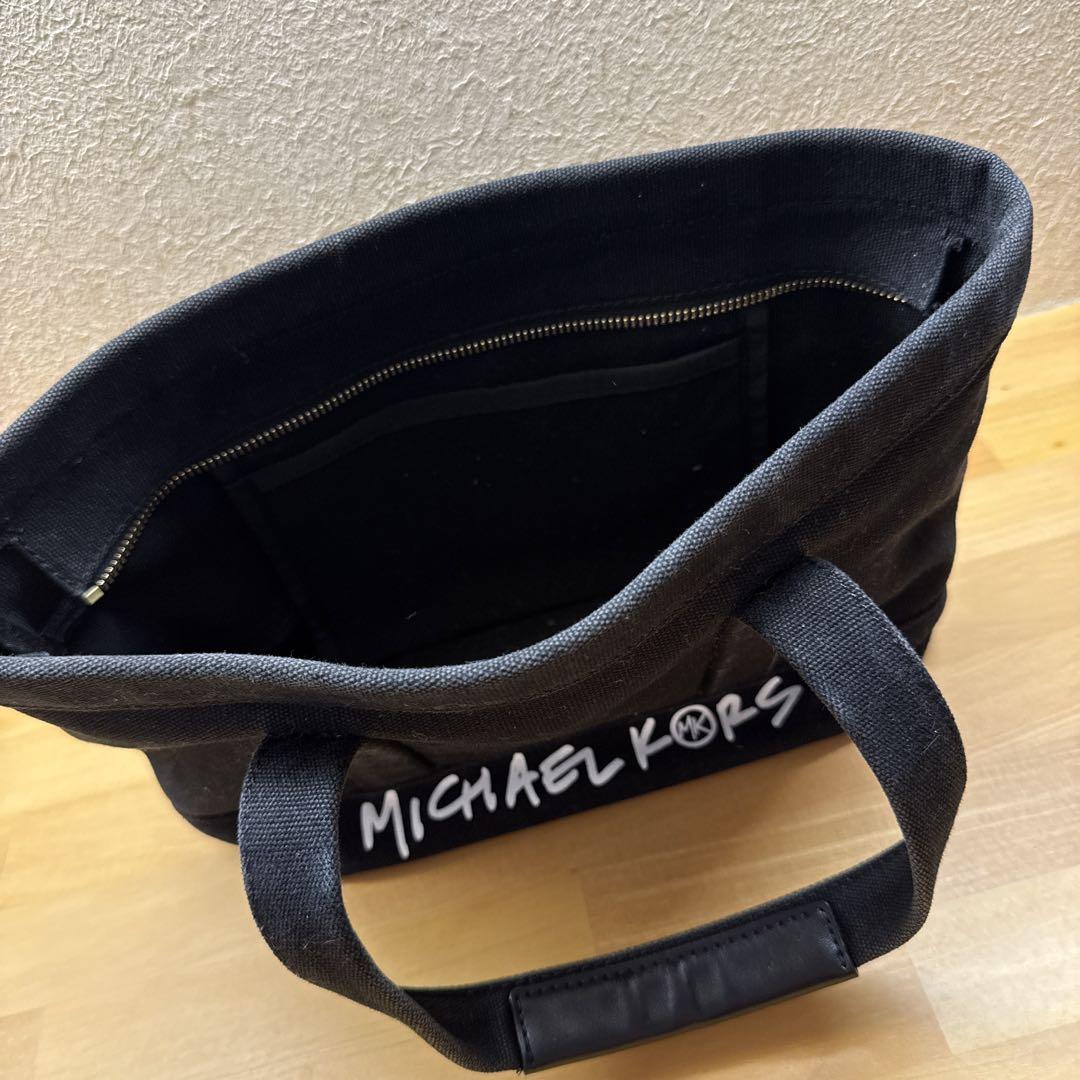 MICHAEL KORS ブラック トートバッグ - メルカリ