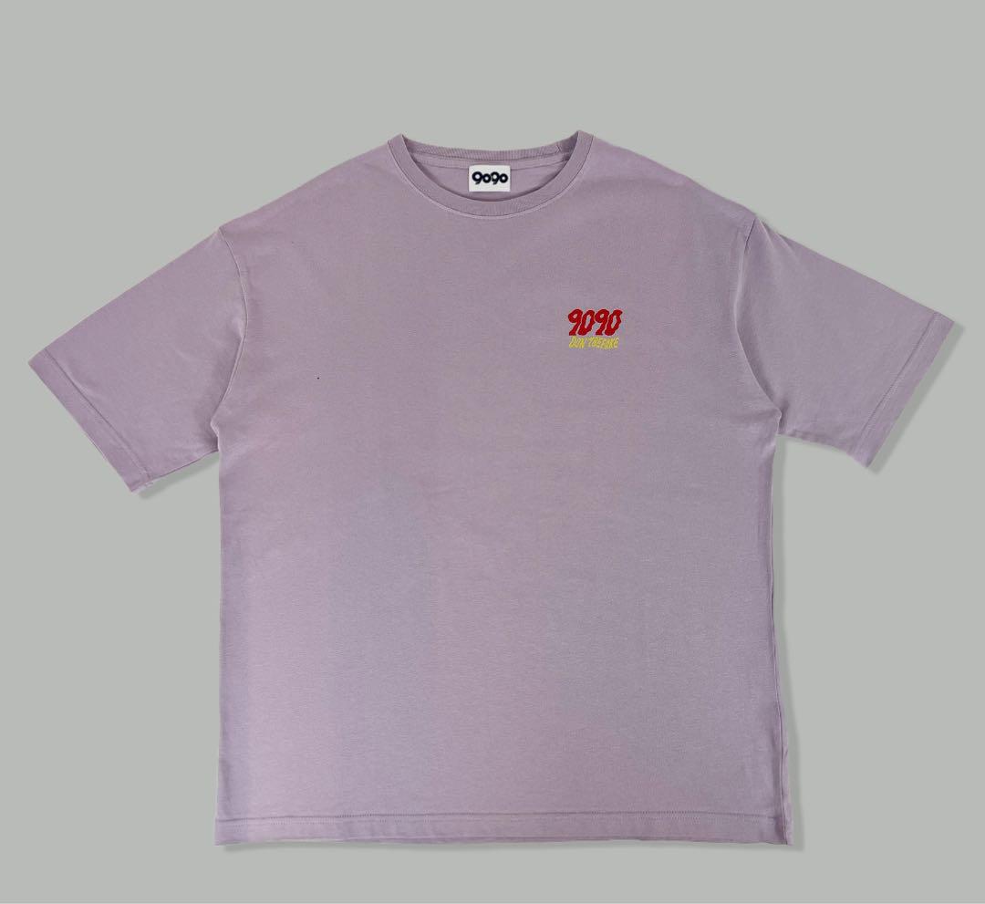 9090 Ghost Tee light purple Mサイズ