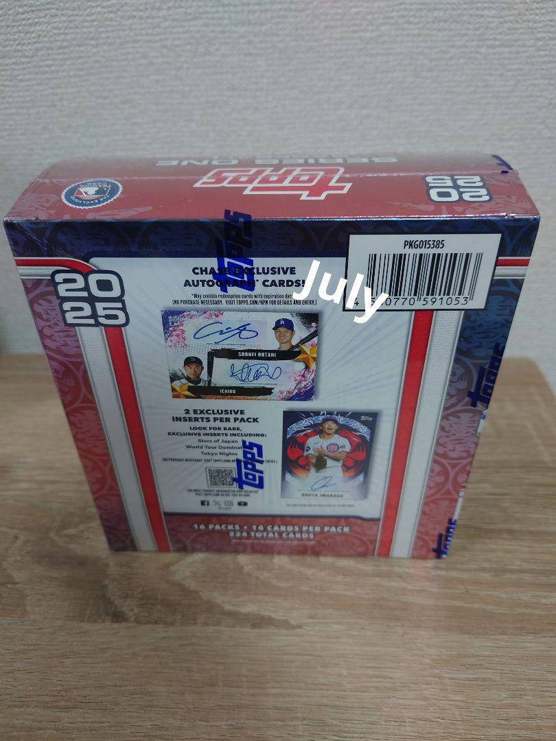 新品‼️ToppsトップスMLB-SERIES1 東京シリーズメガBOX2025