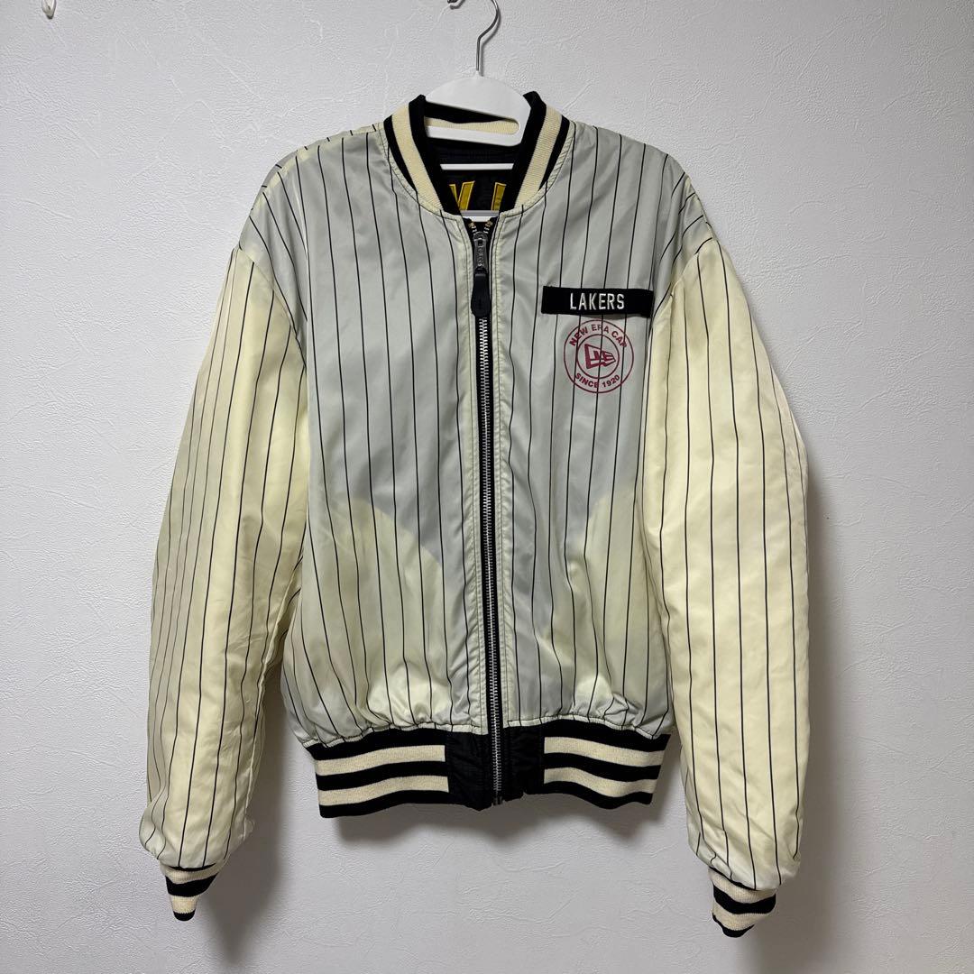 レイカーズ スタジャン リバーシブル M レイカーズ スタジャン リバーシブル M