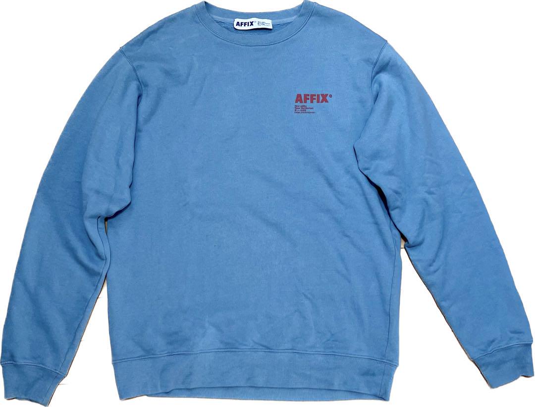 人気No.1】 affix (affxwrks) スウェットパーカー スウェット - mail