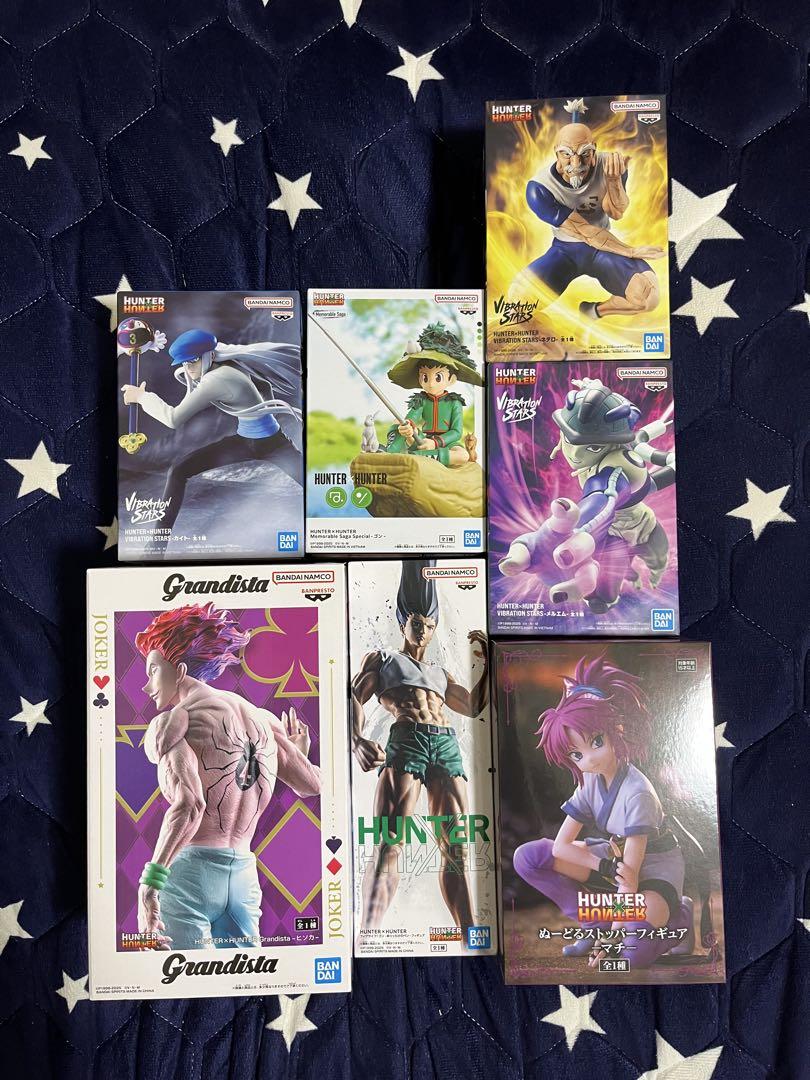 HUNTER×HUNTER ヒソカ　ゴン　ネテロ　カイト　プライズフィギュア 2025年9月発売最新プライズ HUNTER×HUNTER Memorable Saga
