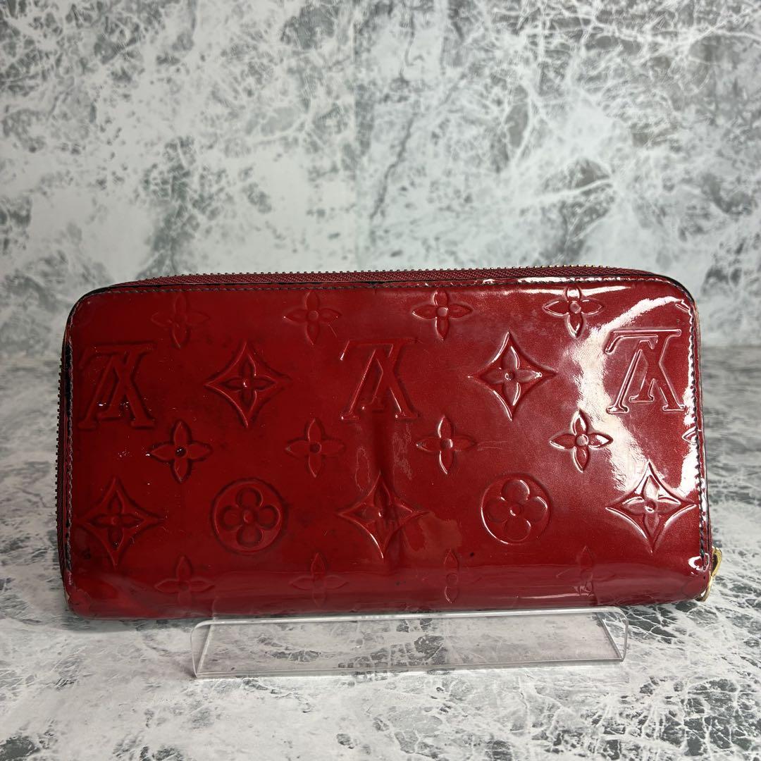 LOUIS VUITTON ヴィトン 長財布 ラウンドファスナー 赤2006