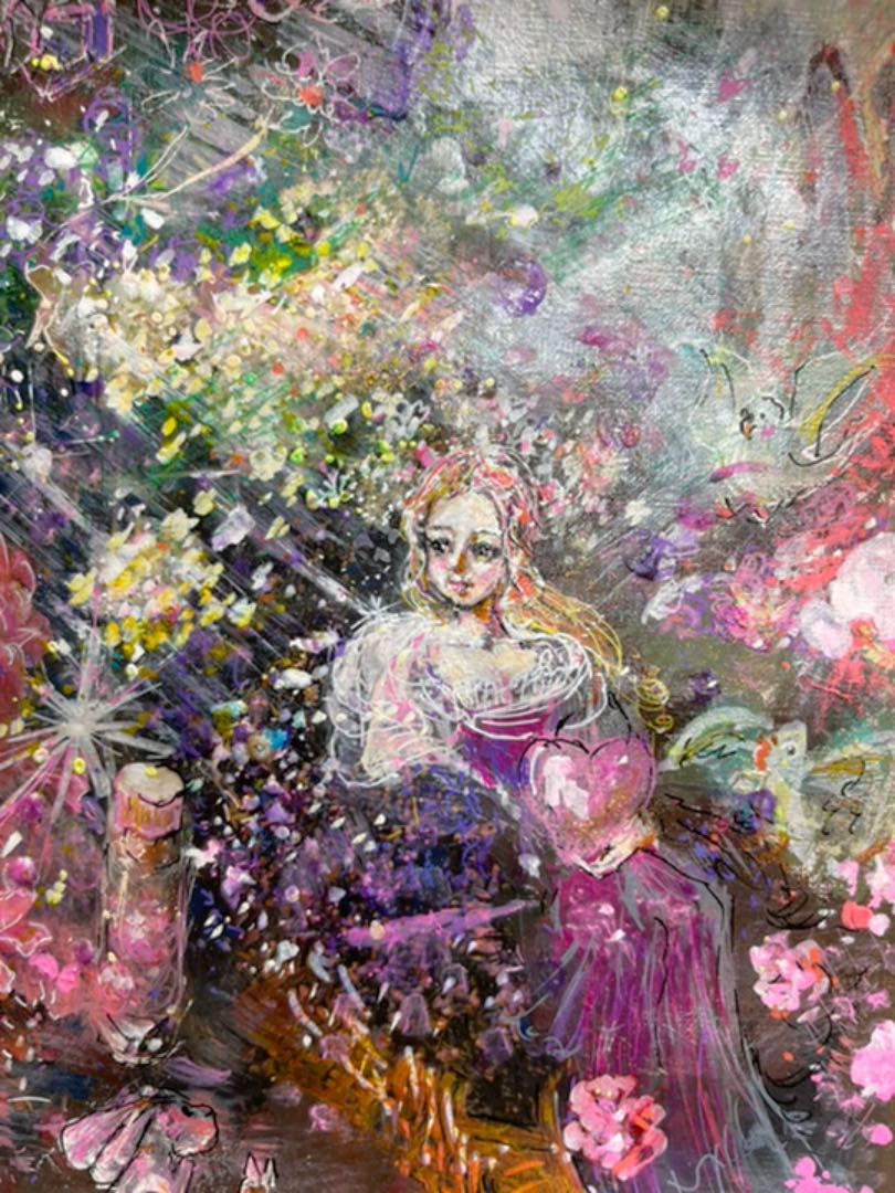 人気SALE得価 Great Power Roseの石 絵画原画 grl8e-m27388824987 正規品通販