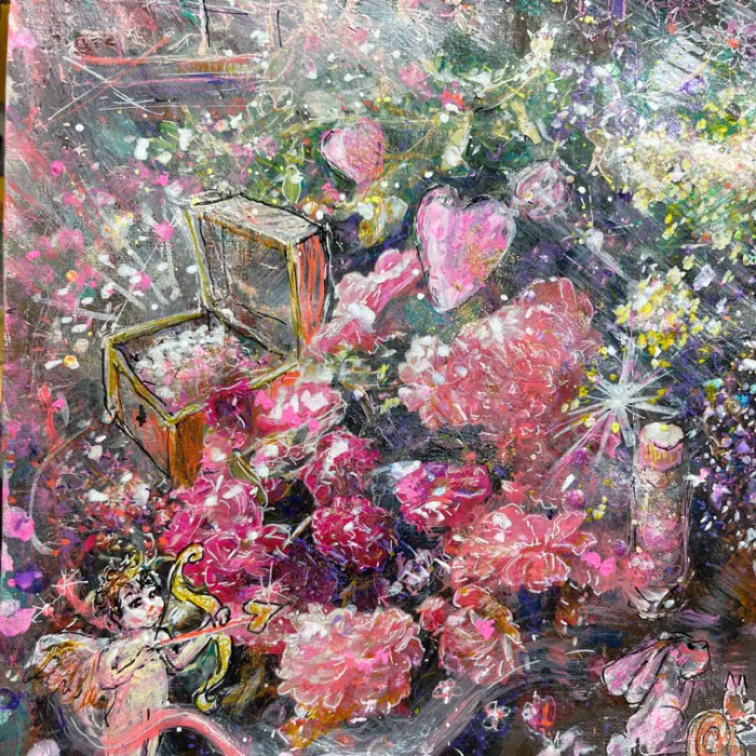 人気SALE得価 Great Power Roseの石 絵画原画 grl8e-m27388824987 正規品通販