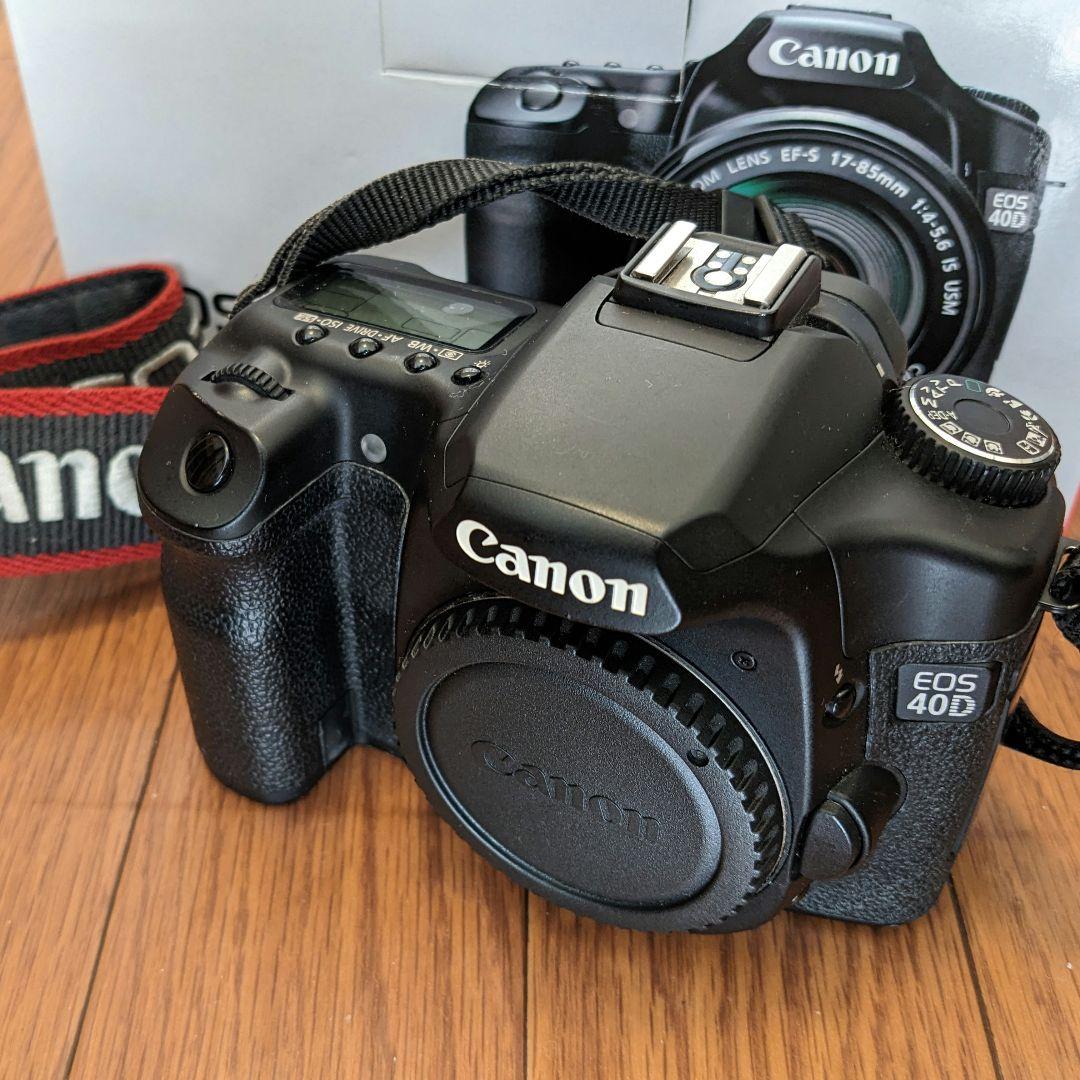柔らかい Canon EOS 40D レンズセット(ボディ・レンズ付) - デジタル